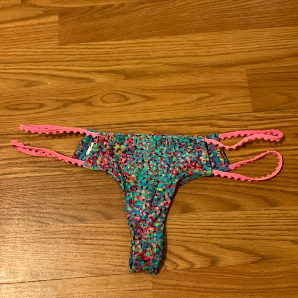 Luli Fama thong bikini bottom